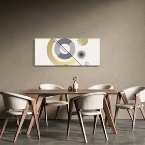 Obraz - Geometrické tvary N⁰2 (120x50 cm)