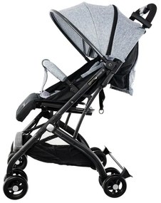 Detský skladací kočík COMPACT ZQ1 Grey