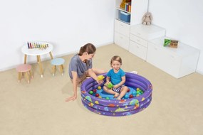 Bestway vesmírny bazén s loptičkami–102''x25'' 52466