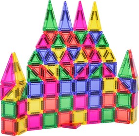 Magnetická stavebnica SUPER MAGNETISM Mini, 75 dielikov