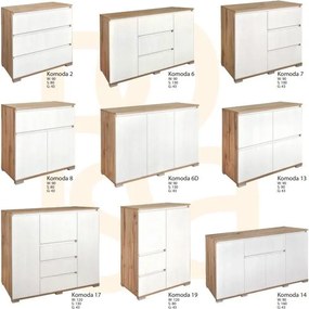 Komoda Rosa 8