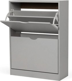 Sivá výklopná skrinka na topánky 50x82x24 cm Stelo – Bonami Essentials