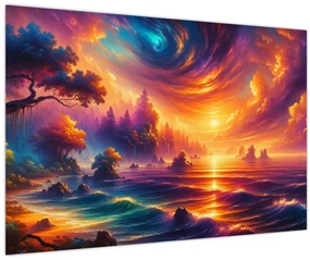 Obraz - Magický svet (90x60 cm)