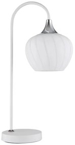 Globo 15548TW - Stolná lampa MAXY 1xE27/40W/230V biela