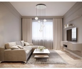 Globo 16042-5HC - LED Luster na lanku AIDA 5xLED/6,6W/230V 3000K/4500K/6500K