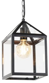 Inteligentné vonkajšie závesné svietidlo čierne IP23 vrátane Wifi G95 - Amsterdam