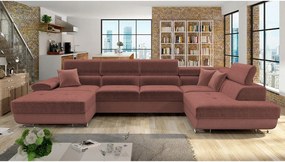 Rohová sedacia súprava Teagan (Pravá (Otusso 17 Velvetto 17)