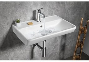 Bruckner - Zapustené umývadlo NEON 60x41,5 cm keramika/biela