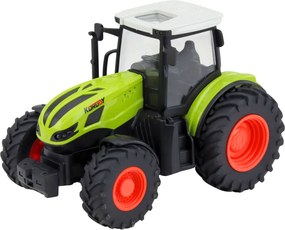 LEAN Toys Poľnohospodársky traktor s diaľkovým ovládaním RC s lisom na balíky 1:24