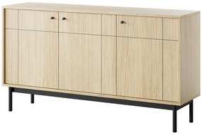 Komoda Japandi 154 cm dubová línia