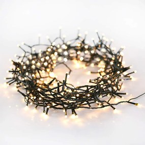 Zelená LED svetelná reťaz DecoKing Basic, 200 svetielok, dĺžka 19,93 m