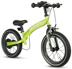 Detský bicykel Miniby 14" zelený