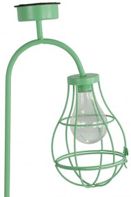 Solárna LED lampa Lomax zelená 90 cm