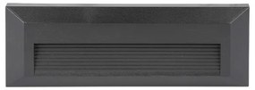 LED Vonkajšie schodiskové svietidlo LED/3W/230V IP65 4000K čierna