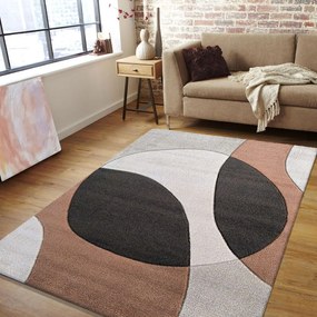 Moderný koberec s geometrickými vzormi Šírka: 160 cm | Dĺžka: 230 cm