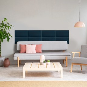 Zástena za gauč - Obdĺžnik - 100x20cm Farba: Námornícka modrá, Rozmer: 100x20