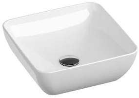 Umývadlo na dosku Ravak Uni 38x38 cm bez prepadu UNISLIMS380