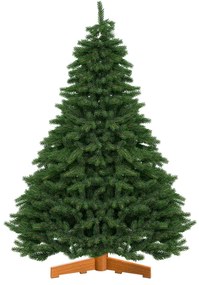 InternetovaZahrada Umelý vianočný stromček 180 cm + drevený stojan