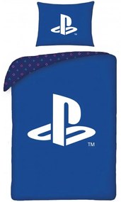 Bavlnené posteľné obliečky PlayStation - 100% bavlna - 70 x 90 cm + 140 x 200 cm