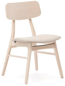Jedálenská stolička v dekore duba v béžovo-prírodnej farbe v súprave 2 ks Selia – Kave Home