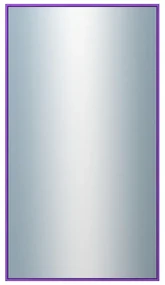 DANTIK - Zrkadlo v rámu, rozmer s rámom 50x90 cm z lišty Hliník modrá m. (7002242)
