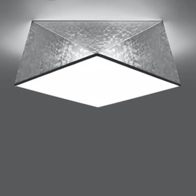 Stropné svietidlo HEXA 2xE27/60W/230V strieborná