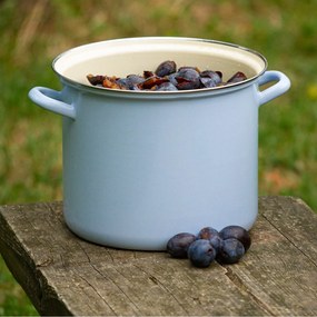 Riess Smaltovaný hrniec vysoký - 8l - modrý