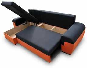 Moderná sedacia súprava Moreton, Oranžová