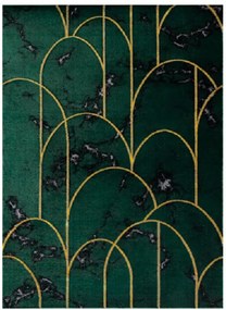 Dywany Łuszczów Kusový koberec Emerald 1016 green and gold - 160x220 cm