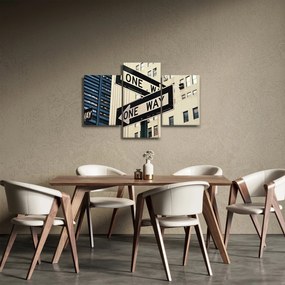 Obraz - New York ONE WAY (90x60 cm)