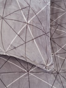 Predĺžené obliečky mikroplyš Exclusive – Sebastian sivý