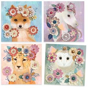 Kreatívna hra - kvetinové vence