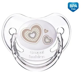 Canpol Babies cumlík NEWBORN 0-6M, BEIGE