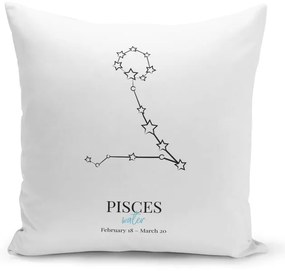 Vankúš s výplňou Kate Louise Pisces, 43 x 43 cm