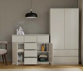 Komoda MALWA 2D6S 120 cm kašmírová