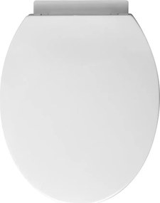 Aqualine ESMERALDA WC sedátko, Soft Close, biela ES8816