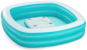 Detský bazén 218x218x48cm + plávajúci stôl BESTWAY 54446