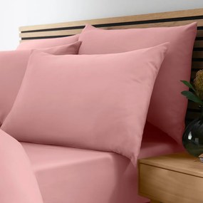 Ružová napínacia plachta 150x200 cm So Soft Non–Iron – Catherine Lansfield