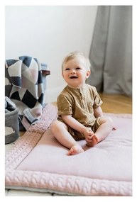 Ružová bavlnená hracia podložka Kindsgut Mat, 70 x 90 cm