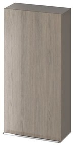 Cersanit - VIRGO závesná skrinka 40cm, šedá-chróm, S522-037