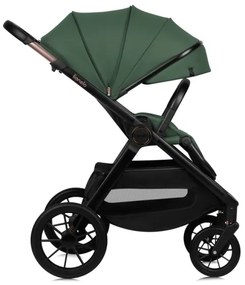 Lionelo - Kombinovaný kočík 3 v 1 LAYLA Lesná zelená