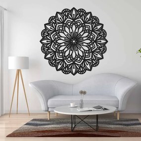 Drevená mandala Harmónia – Elegantná dekorácia na stenu | SENTOP HDF0252