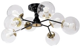 Toolight Toolight, stropné svietidlo sklenené gule 8xE27 APP1135-8C, OSW-40108