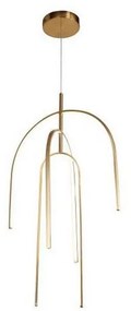 Zambelis 1931 - LED Stmievateľný luster na lanku LED/80W/230V zlatá
