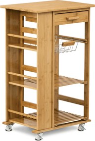 Servírovací stolík  DR-046 Farba: Prírodné