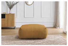 Žltá menčestrová podnožka Voltaire – Bobochic Paris