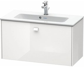 DURAVIT Brioso závesná skrinka pod umývadlo Compact, 1 zásuvka, 820 x 389 x 442 mm, biela vysoký lesk, BR401102222