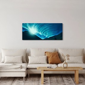 Obraz - Vlna z mrakov (120x50 cm)