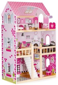 Drevený domček pre bábiky  | LED