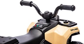 LEAN CARS Nabíjateľná štvorkolka GTS1155 Khaki